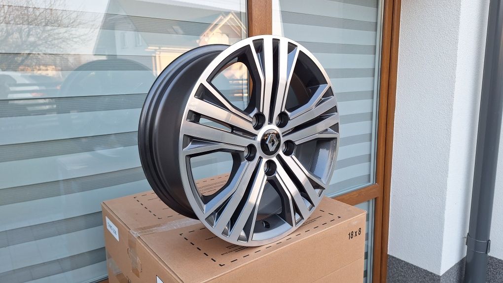 Nowe Alufelgi 5x114,3 r16 Renault Trafic Vivaro Megane Kadjar Duster