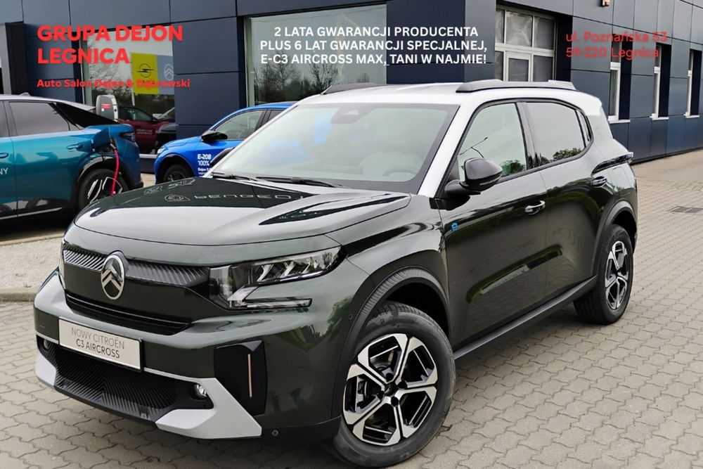 Citroën C3 Aircross Citroën C3Aircross Elektryczny, Tani w najmie!