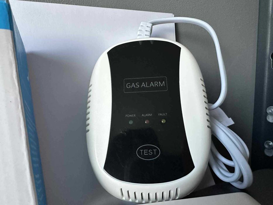 Detektor Alarmowy Wykrywający GAZ ZIEMNY Do Kotłowni/Junkersa itp NOWY