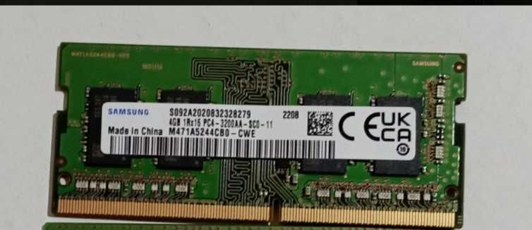Оперативна пам'ять 4 ГБ ОЗУ для ноутбуку DDR4 3200MHz