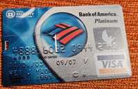 Bank of America Platinum - karta - pendrive