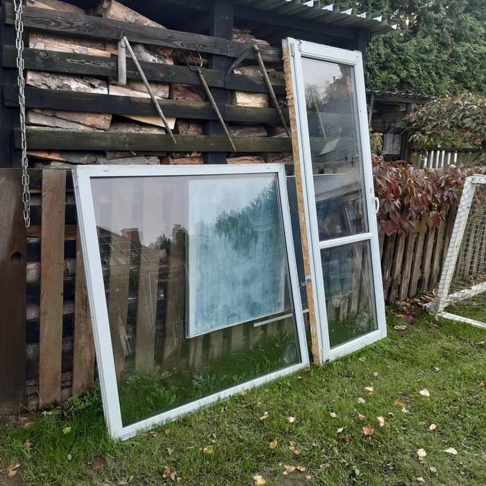 Drzwi balkonowe i okno