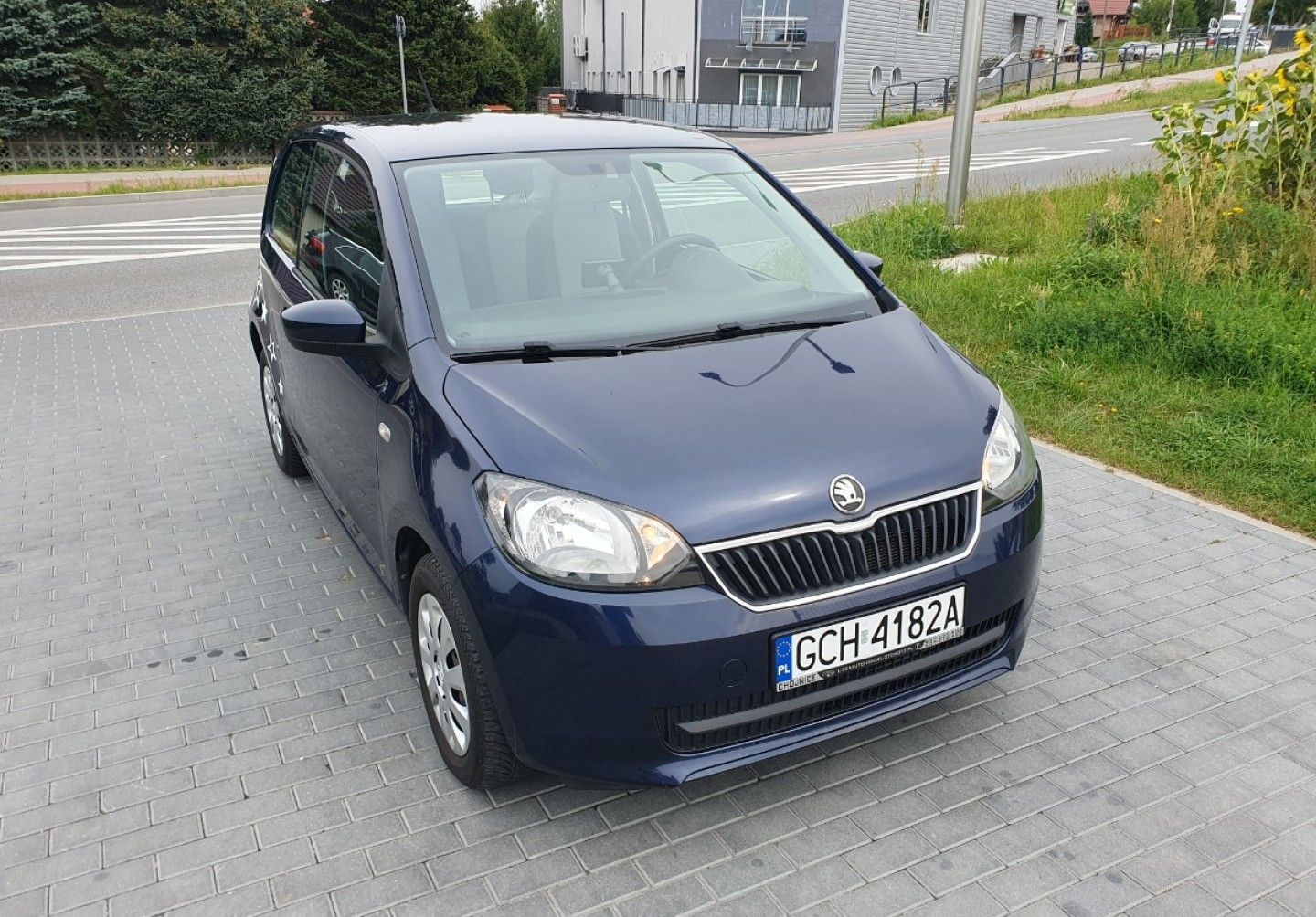 Skoda Citigo 1.0 60KM Klima Grzane Fotele Nawigacja 2-Właścicieli Zarejestrowany