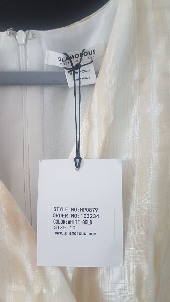 Sukienka Glamorous Asos wesele poprawiny druhna