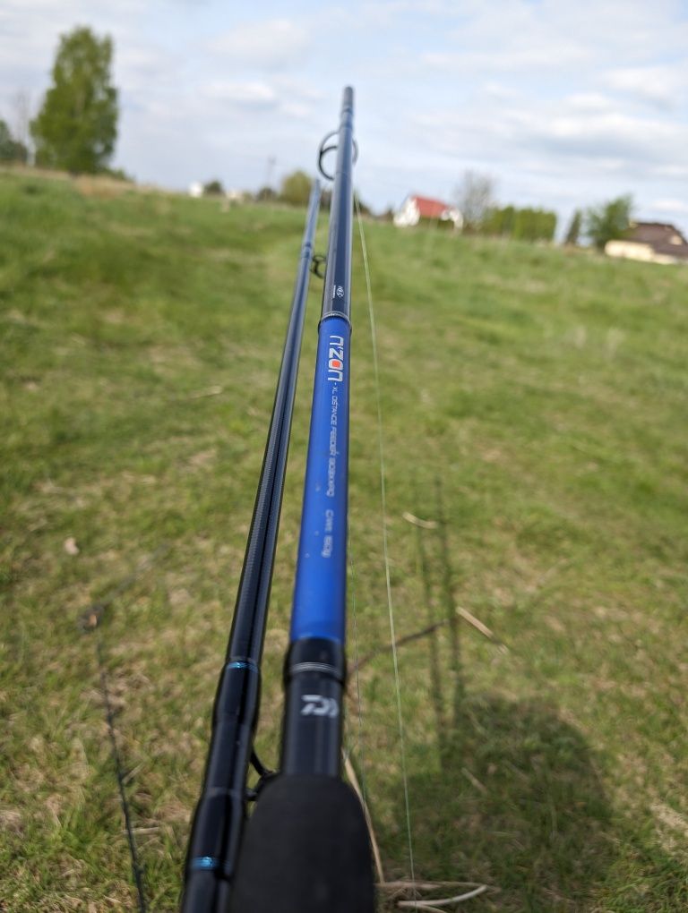 Dwa komplety Daiwa n zone 3.96