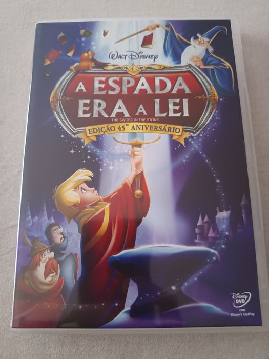DVD Disney a espada era a lei