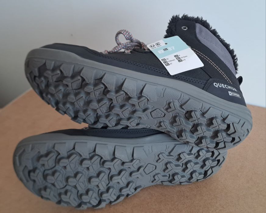 Buty trapery damskie ocieplane waterproff