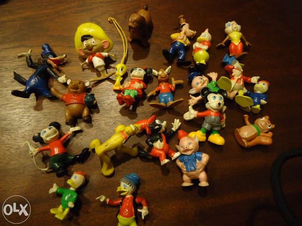 Bonecos PVC antigos - Disney, anos 70 e 80