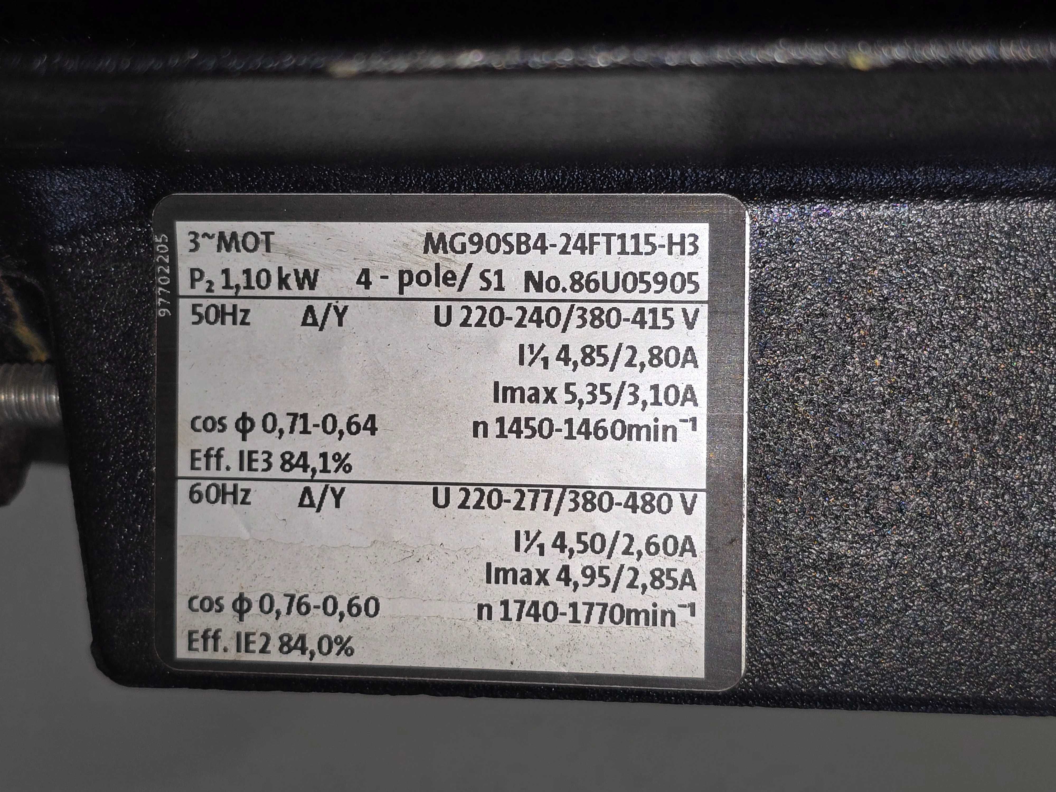 Pompa Grundfos TP 100-60/4 55m3/h H 5.1m tmax. 140'C pmax 6 bar