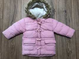 Zimowa kurtka dziecięca 9-12 miesięcy 80 cm