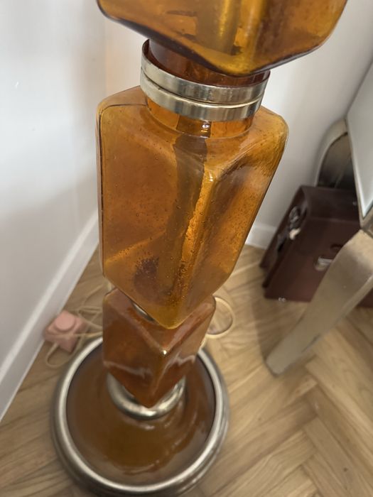 Lampa Sluczan Orkusz Miś PRL