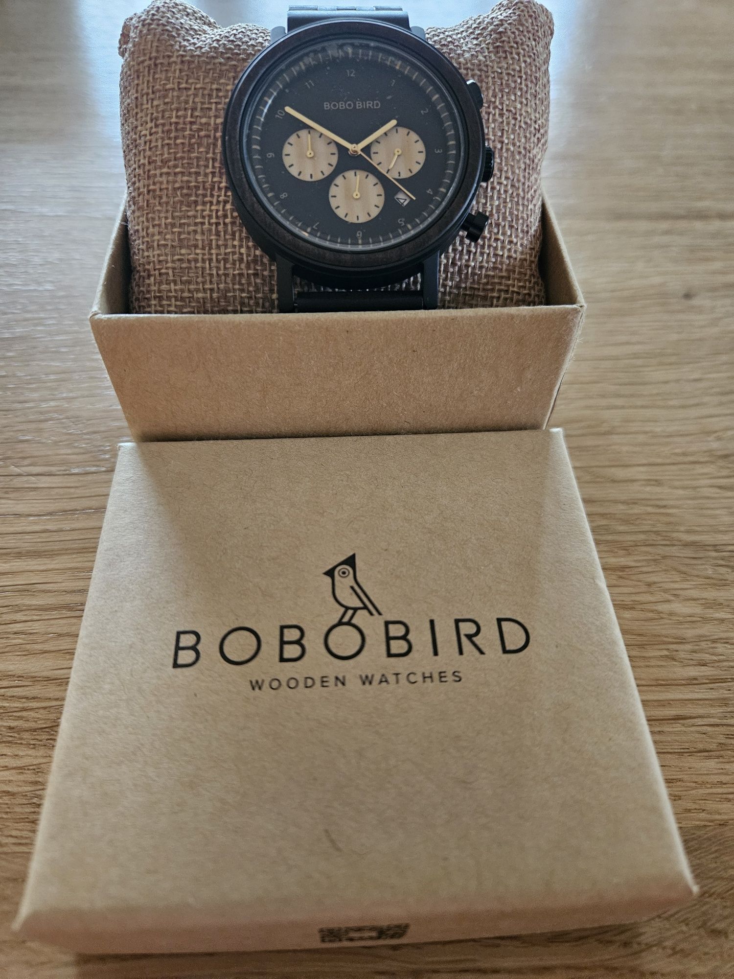 Zegarek z drewna BoboBird