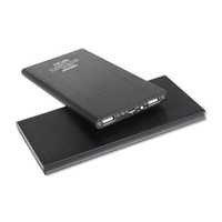 Bateria Powerbank 200000 mah Slim Latarka Czarny