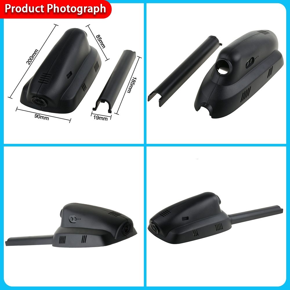 Dash Cam 4K para Peugeot 3008  – Frontal + Traseira, Wi-Fi