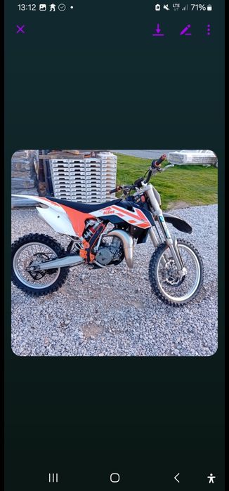 Ktm sx 85 2017r.