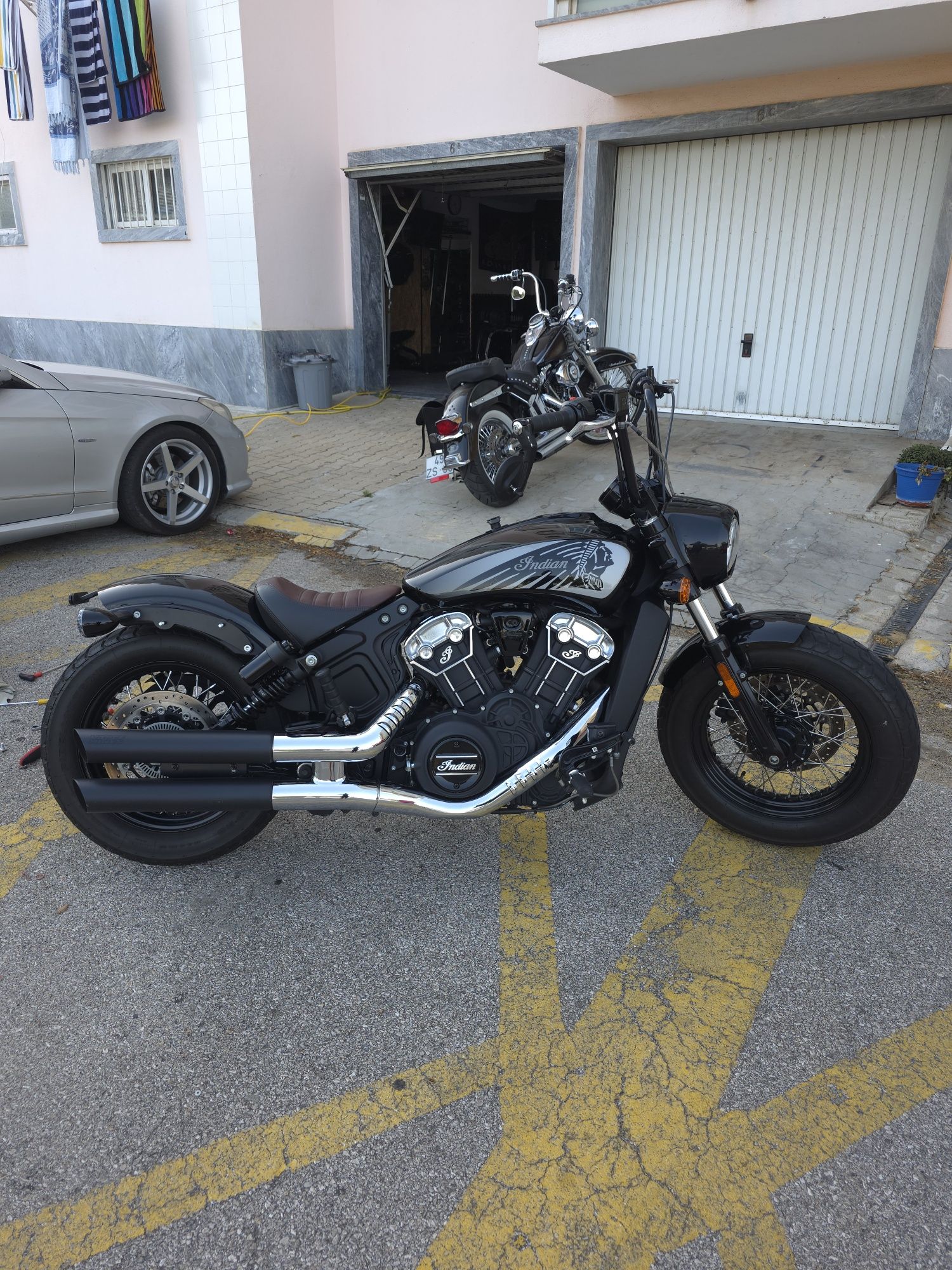 Indian scout bobber twenty