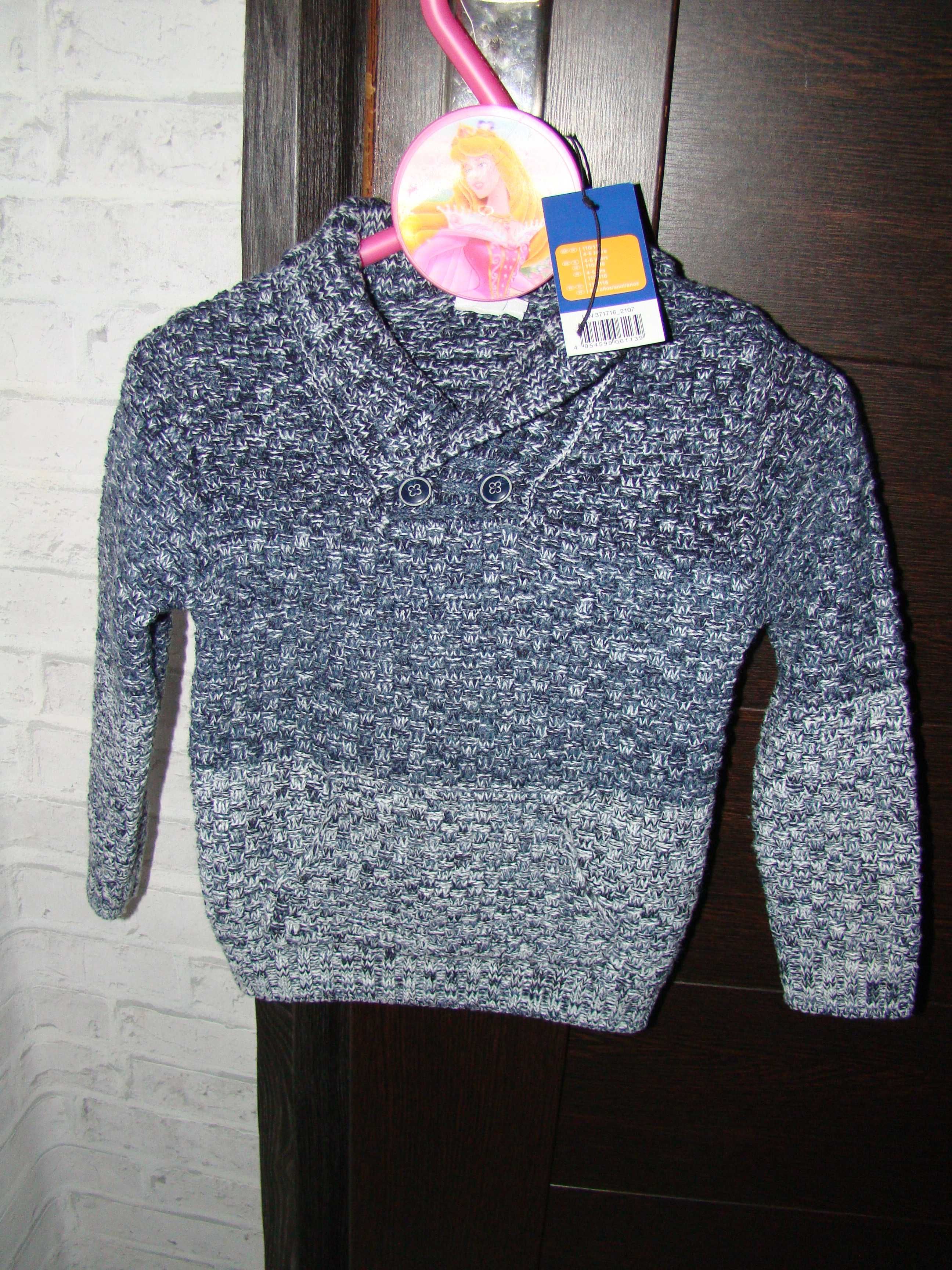 Elegancki sweter chłopięcy roz 98 cm