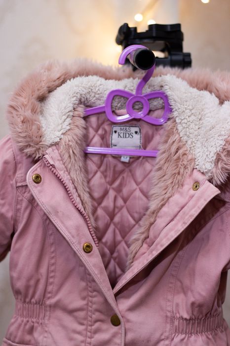 Зимова парка на дівчинку