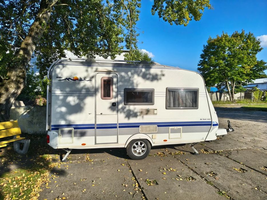 Hobby 400  Hobby 400 de luxe easy. Solar, aku, przedsionek, mover gotowa do jazdy