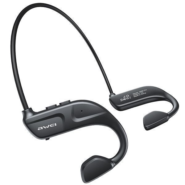 Awei Słuchawki Sportowe Bluetooth 5.2 A889 Pro Czarny/Black