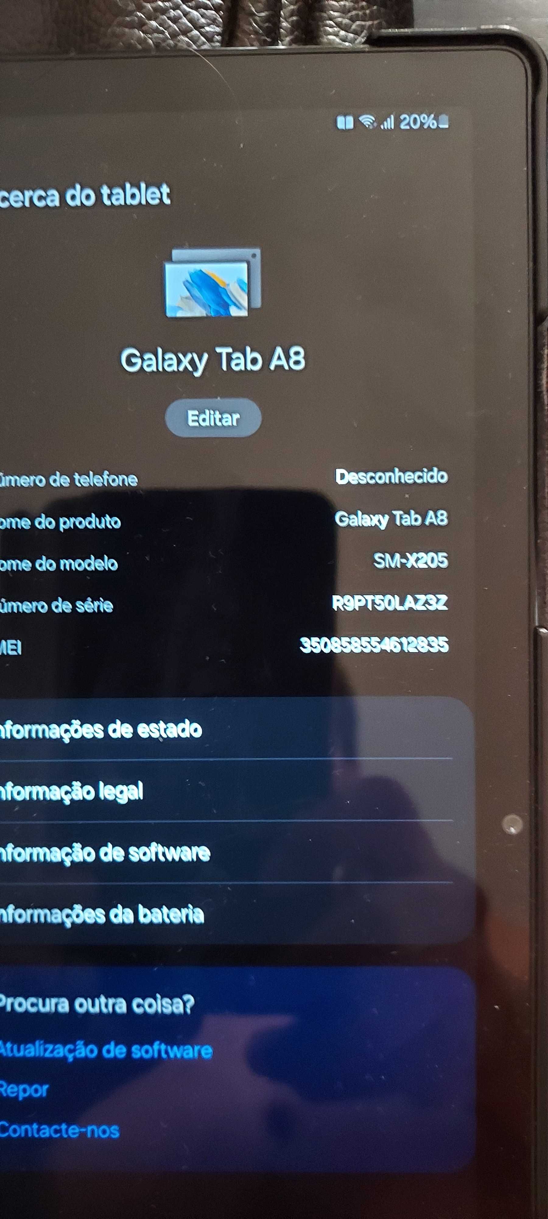 Tablet samsung a8