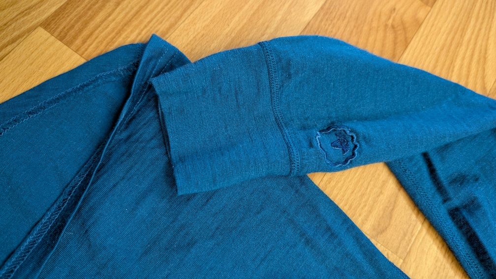 Трекінгова ,спортивна термокофта isooba 100% merino розмір s оригінал