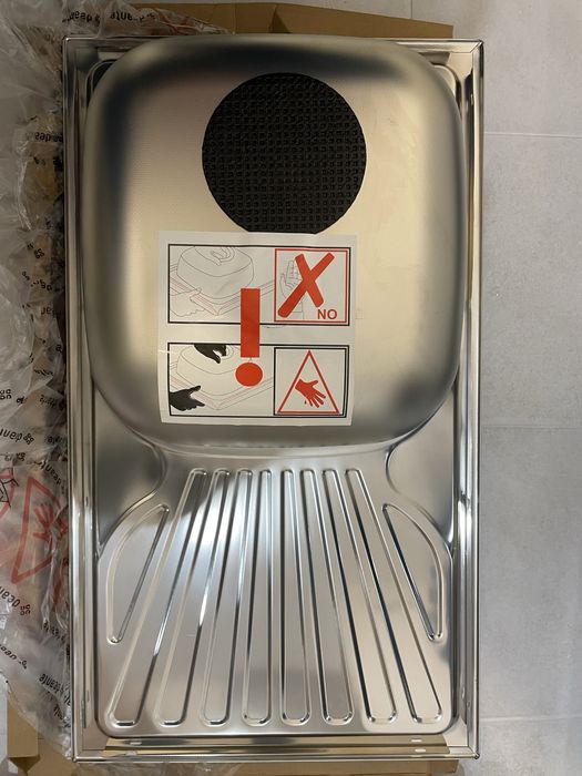 Zlewozmywak stalowy 1-komorowy z ociekaczem Deante Techno ZMU 3110