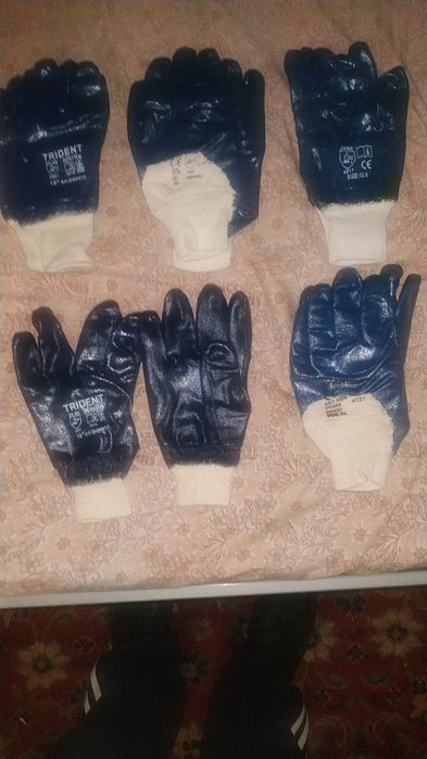 Рабоче прорезирові рукавиці