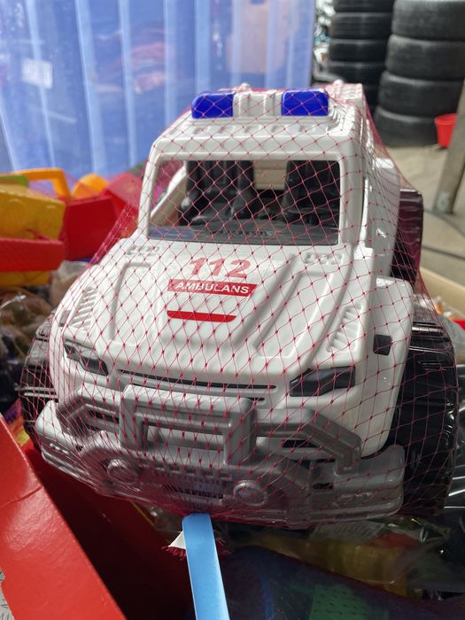 Okazja! Nowy Ambulans Karetka Duże Auto zabawkowe Terenowe