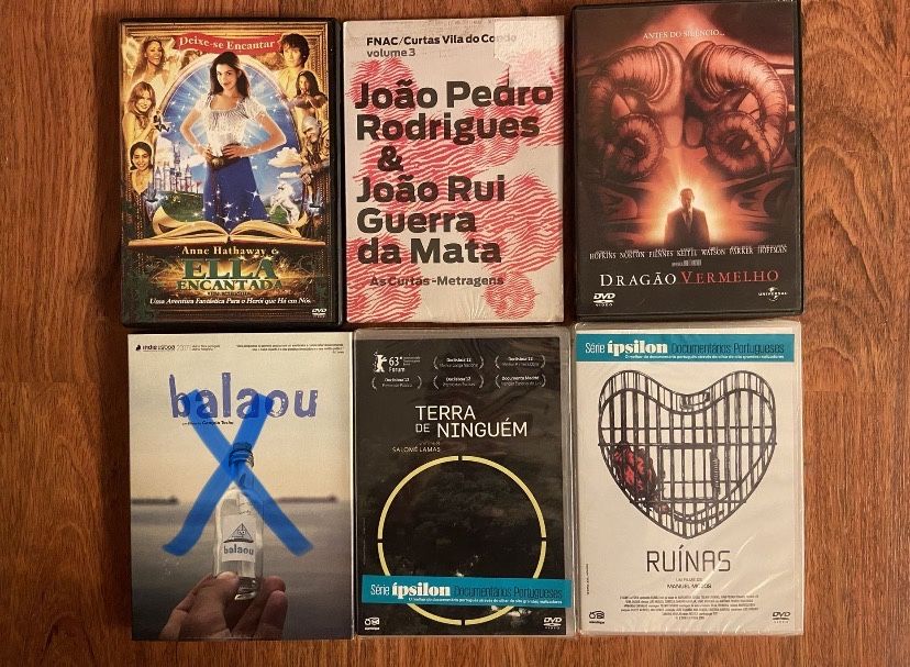 DVD’s - € 2 cada