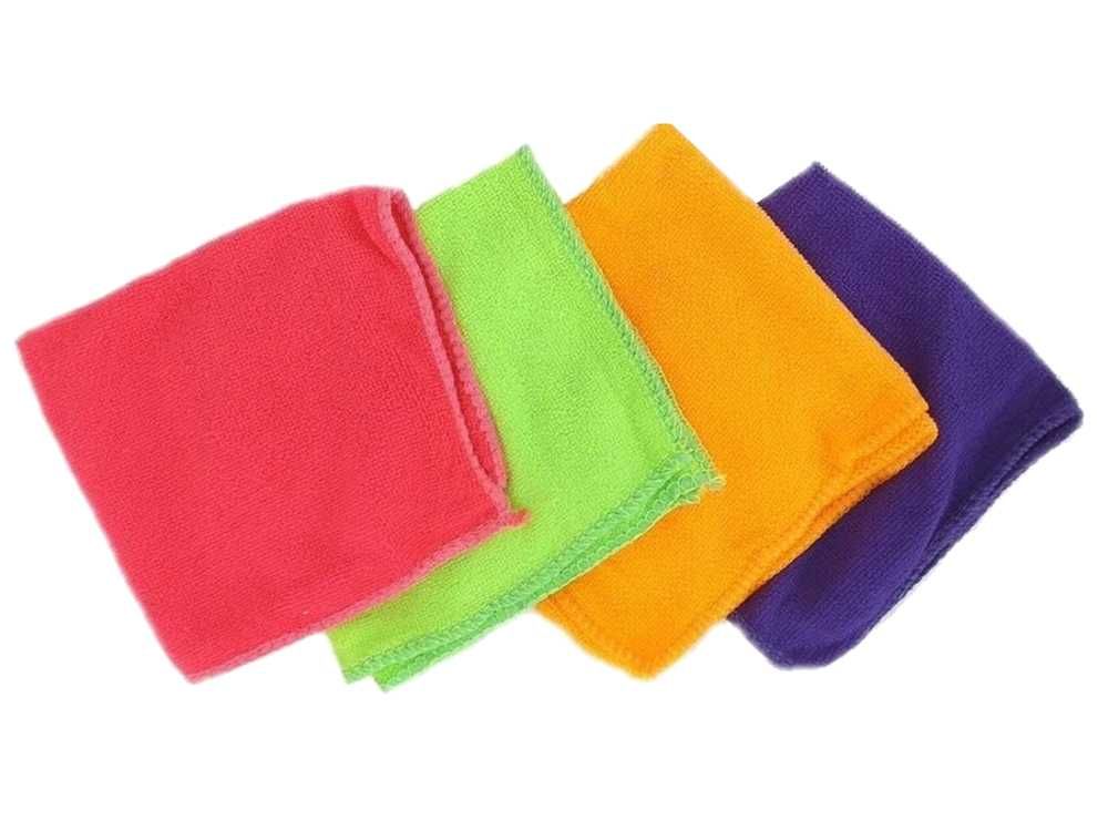 Ściereczki z mikrofibry ścierki mikrofibra do szyb zestaw 4 sztuki