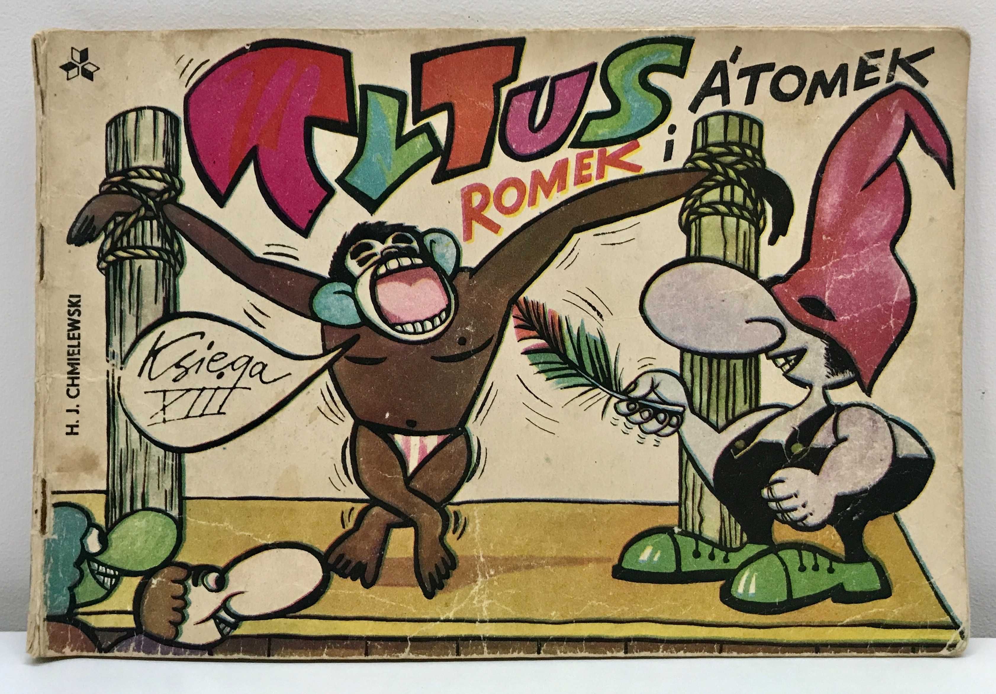 Komiks Tytus Romek i Atomek Księga 13 Wyprawa Na Wyspy Nonsensu 1979