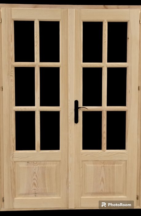 Drzwi drewniane do domków, altany, altan, pomieszczeń gospodarczych.