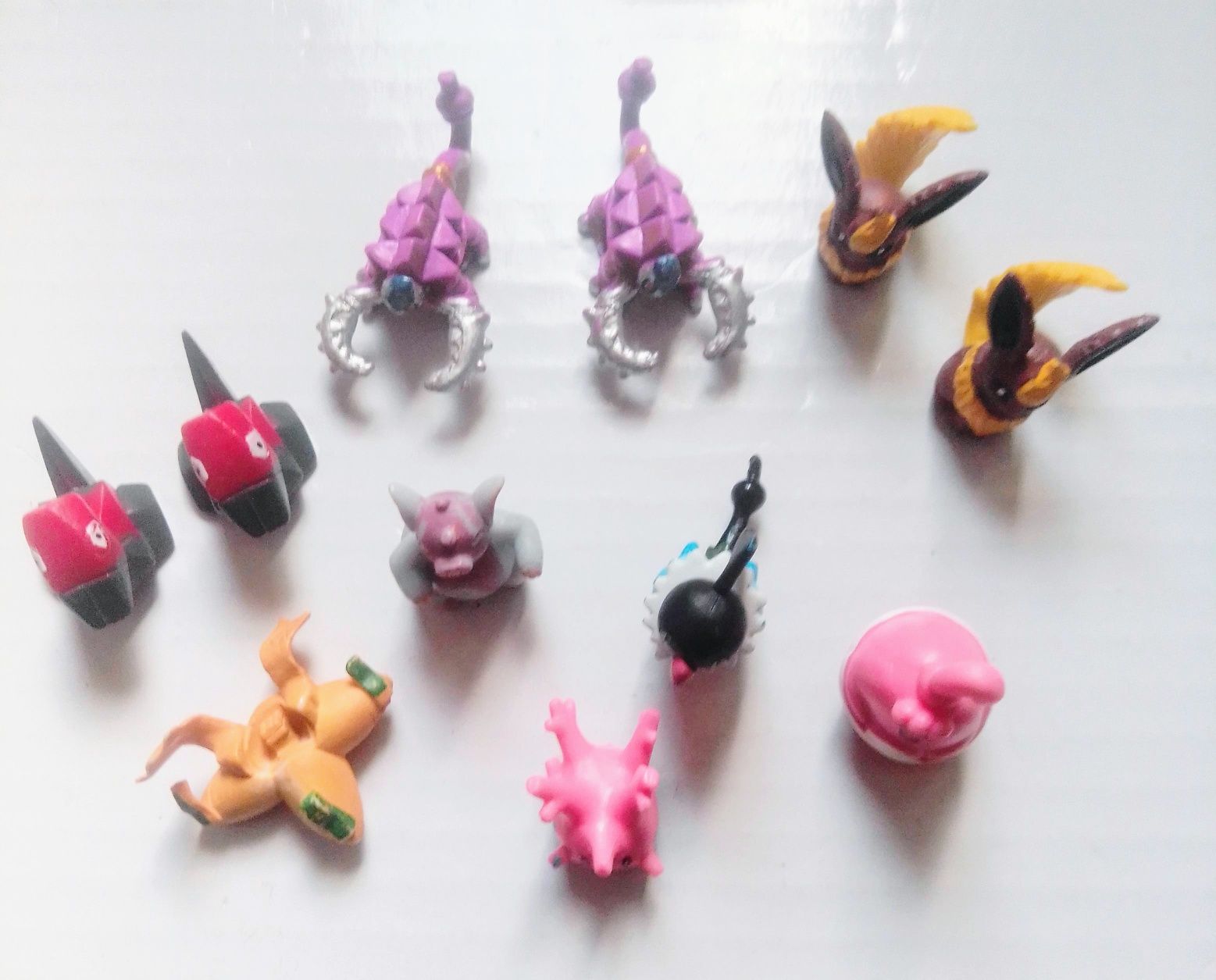 Pokémon miniaturas RL 2006/2007 e peões.