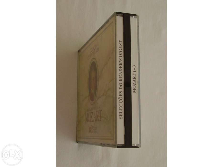 Caixa com 3 CD`s de Grandes Compositores -Wolfgang Amadeus Mozart