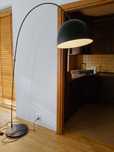 Lampa podłogowa - czarna