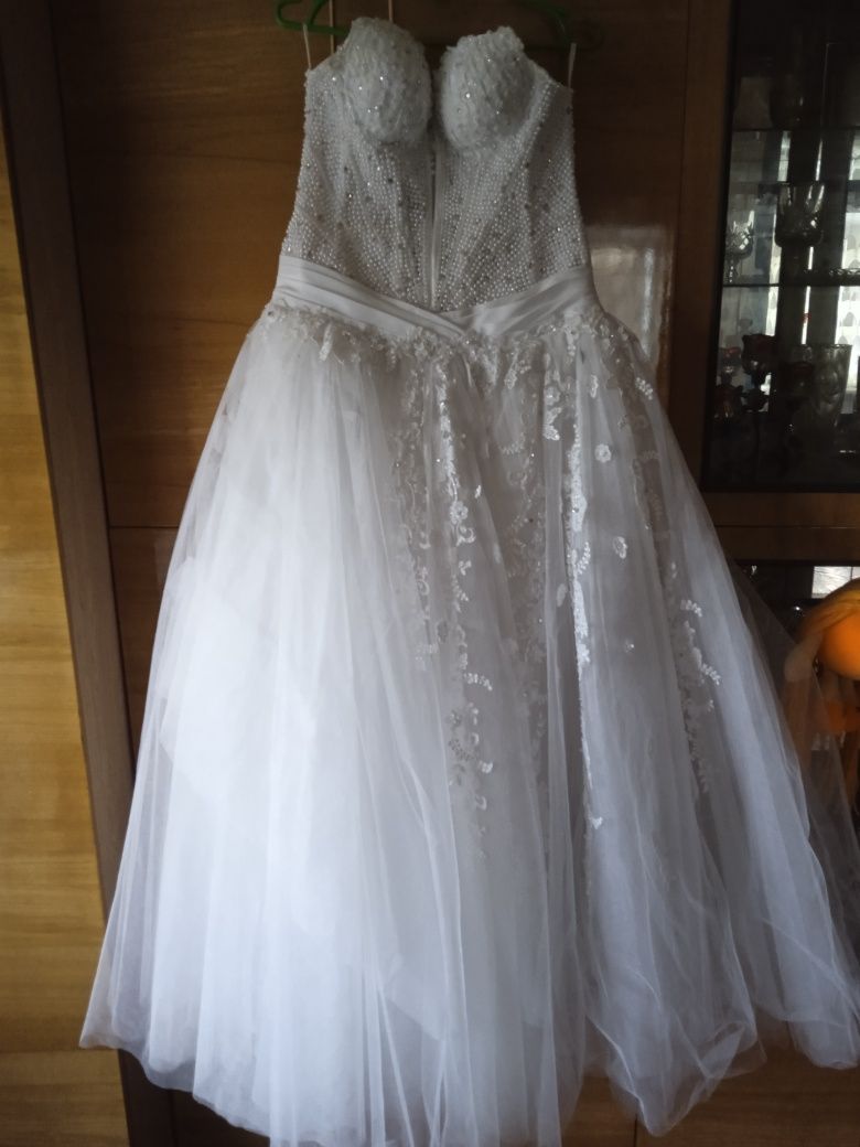 Свадебное платье с/м/л