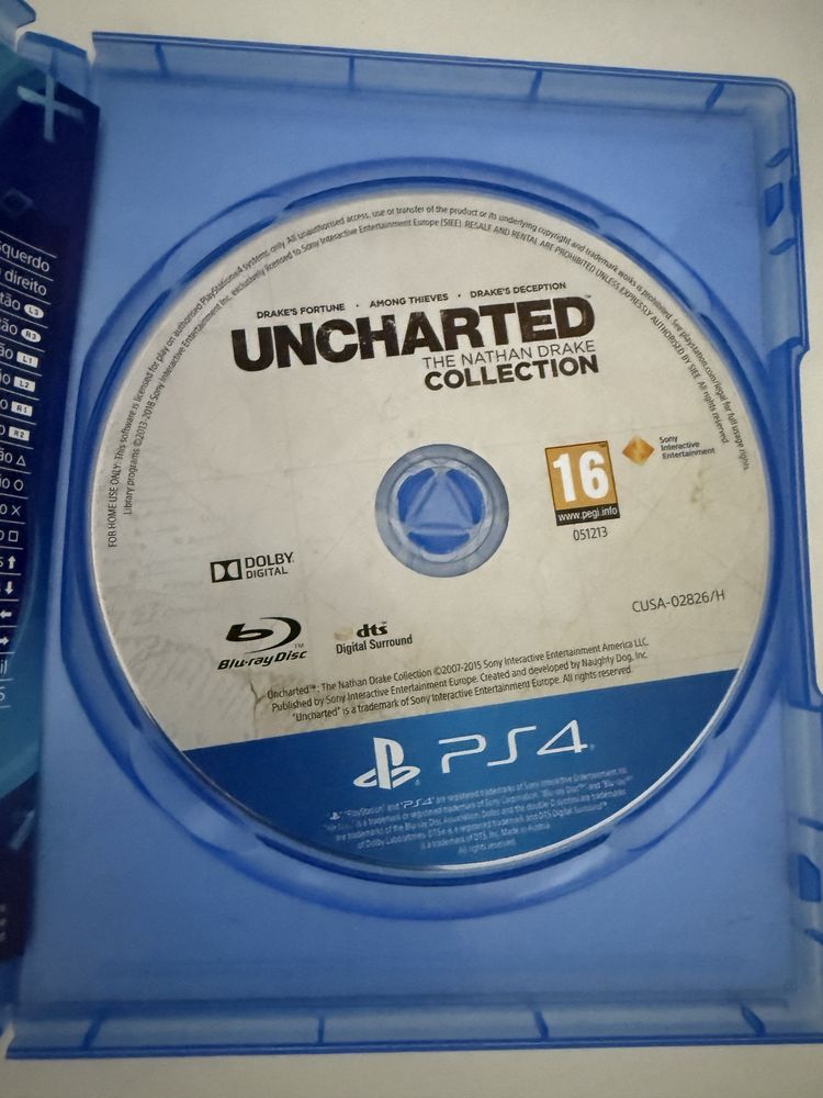 Uncharted nathan drake collection ps4