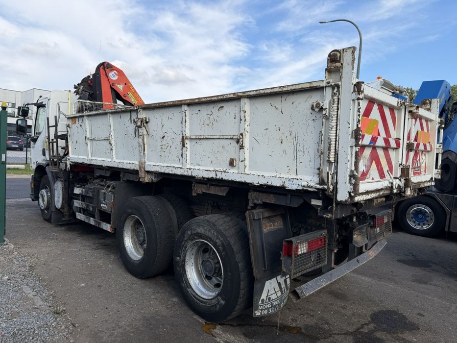 VOLVO FE320 6x4 GRUA E BASCULANTE COMANDO SÓ 380.000km ##OPORTUNIDADE#
