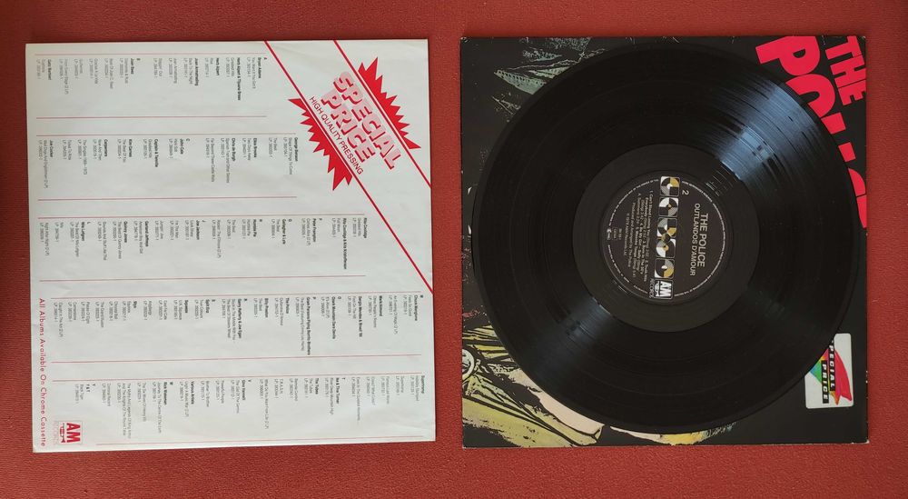 The Police Outlandos d´Amour winyl 1979