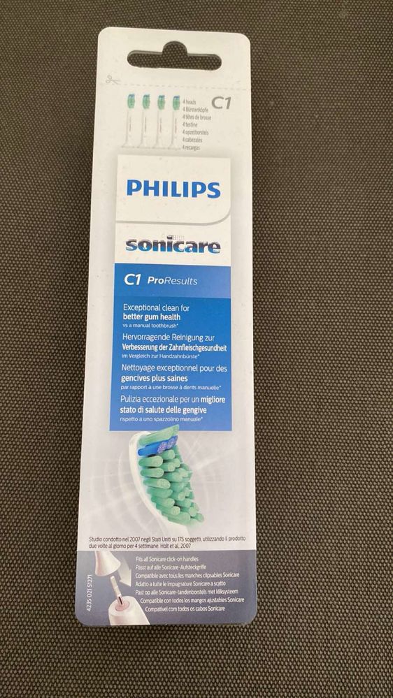 Насадка для электрической зубной щетки Philips Sonicare C3,С1,S2,W2