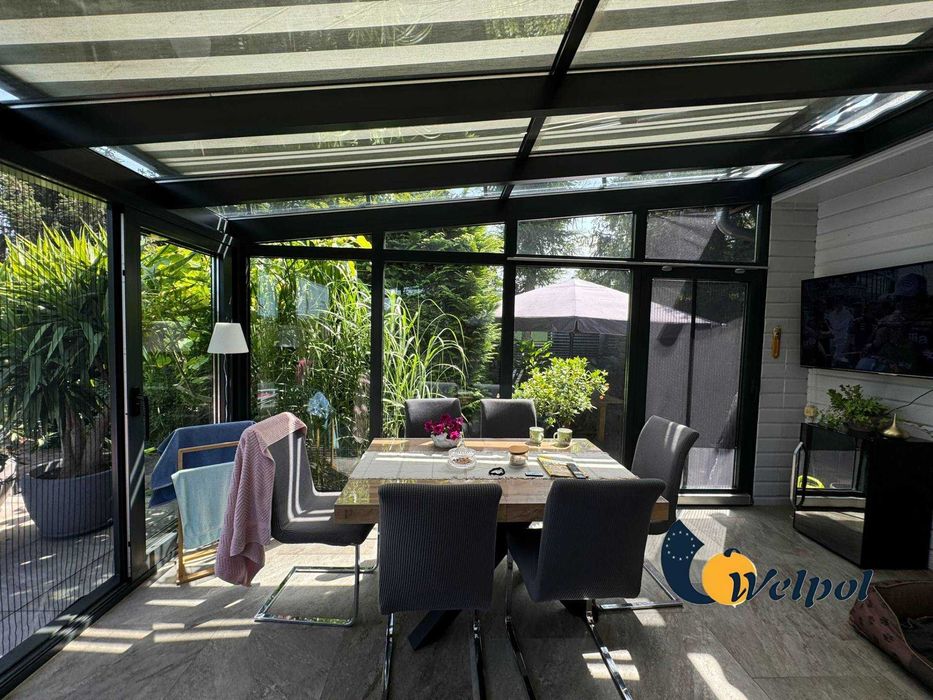 ogrody zimowe / zadaszenia tarasów /szklane zabudowy/ drzwi przesuwne