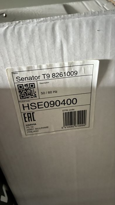 Piec do sauny harvia senator t9 chrom 9kw
