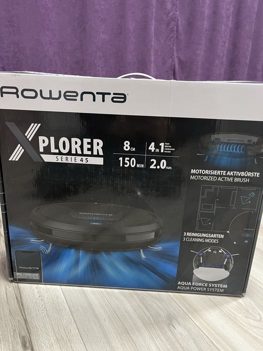 Робот пилосос rowenta