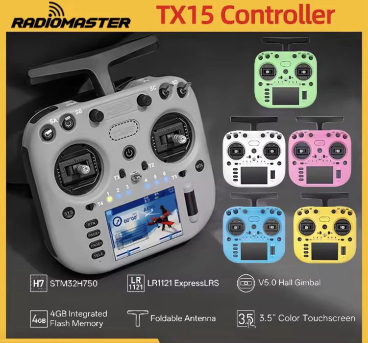 Radiomaster TX15 (2.4 і 915 2в1) [Новий] 2025 FPV пульт Boxer