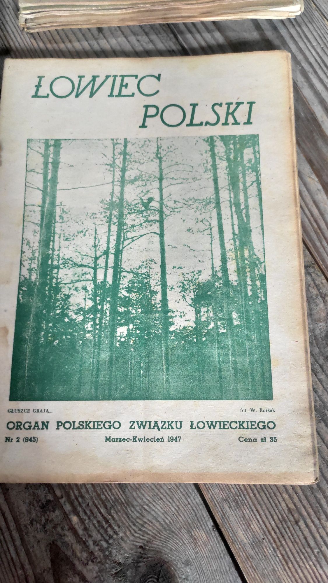 Stare gazety. Łowiec Polski.