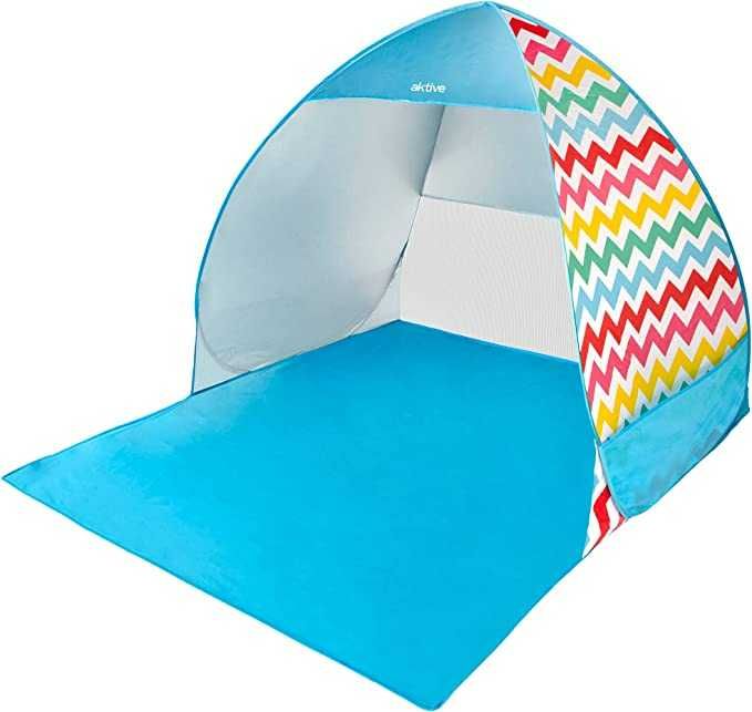 Tenda de Praia AKTIVE 62164 Multicor (160x140x110cm) NOVA