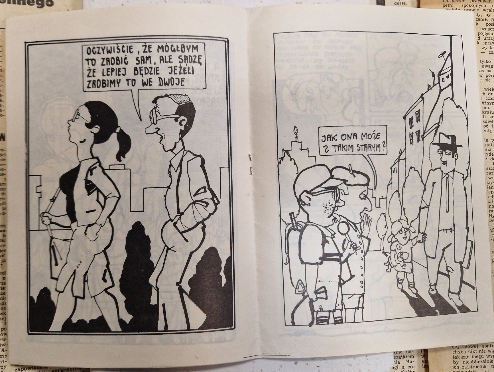 Komiks Satyryczne rysunki Andrzej Mleczko ZOO