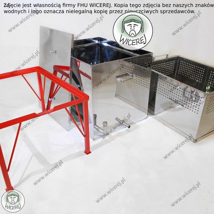 Duża Topiarka Parowa Wielkopolska na całe ramki Nierdzewna