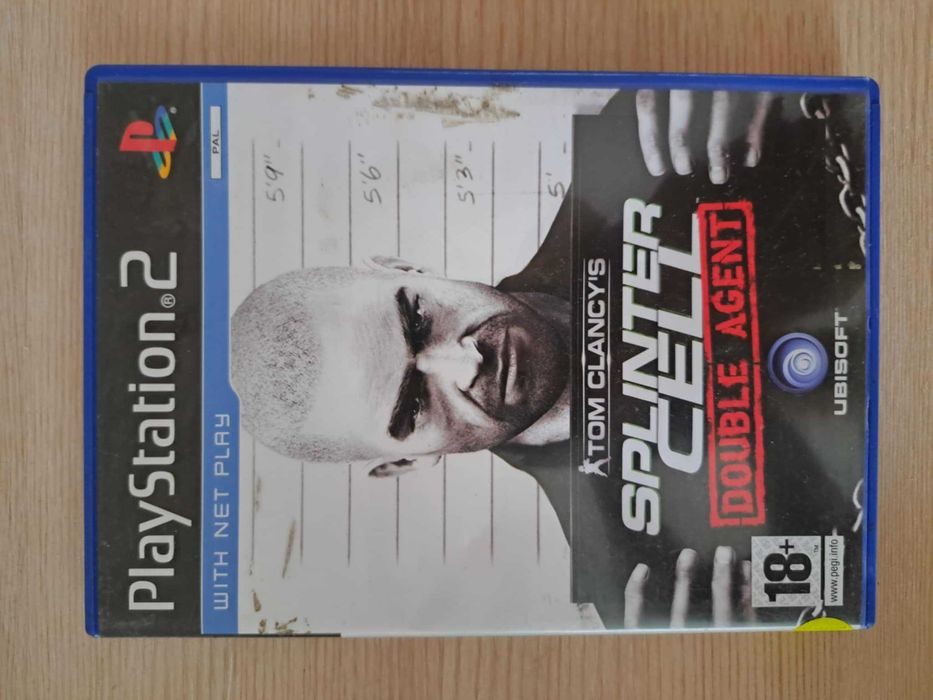 Splinter Cell: Double Agent – PS2 – komplet, idealny stan